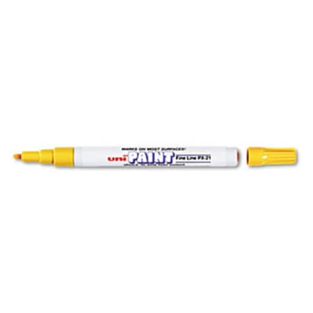 Sanford Ink Company 63705 Uni-Paint Marker; Fine Point; Yellow